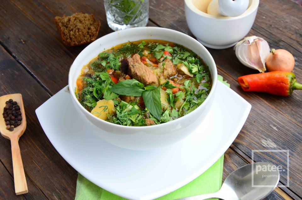 Соус из свинины и овощей - Шаг 15