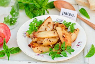 Картофель в горчичном маринаде