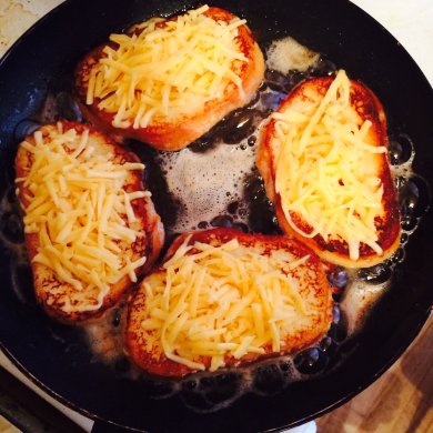 Гренки с сыром - Шаг 4