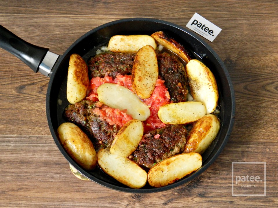 Котлеты по-измирски - Шаг 15