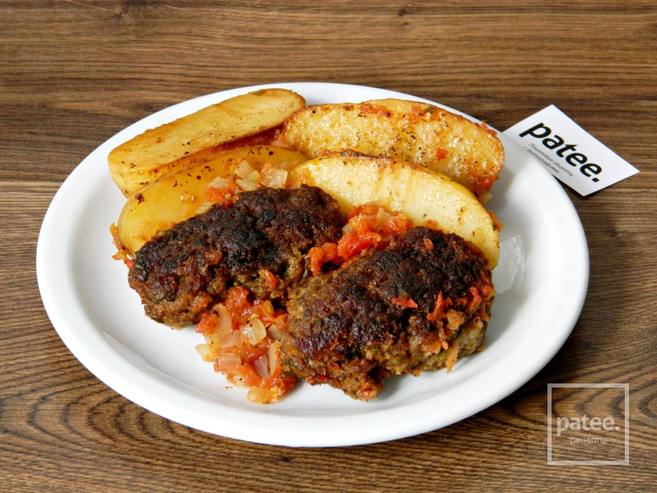 Котлеты по-измирски - Шаг 17