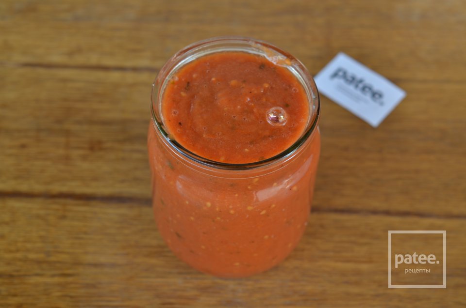 Томатный соус с базиликом - Шаг 9