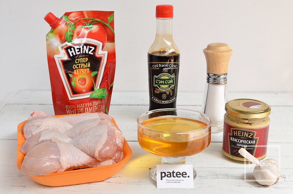 Медовые ножки в духовке - Шаг 1