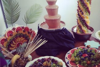 Сырные лепёшки с зелёным луком