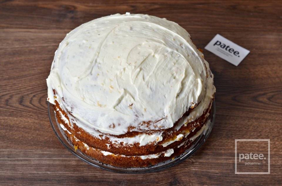 Морковный торт - Шаг 21