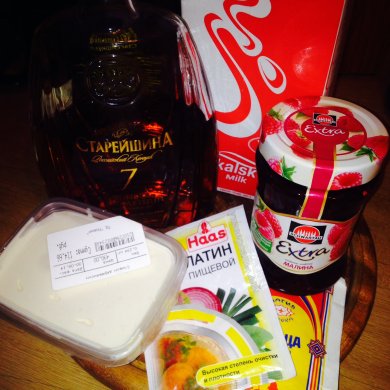 Малиновая панакота - Шаг 1