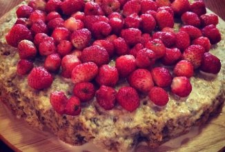 Банановый пирог