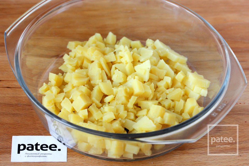 Салат Оливье с креветками - Шаг 4