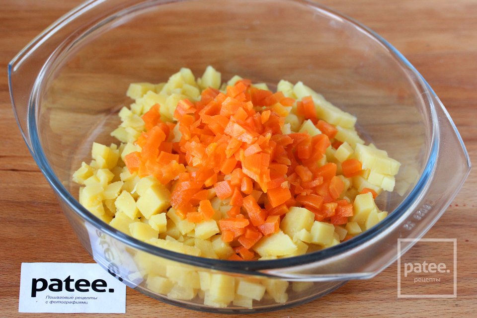 Салат Оливье с креветками - Шаг 5