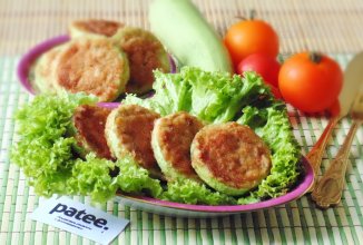 Котлеты в кабачках