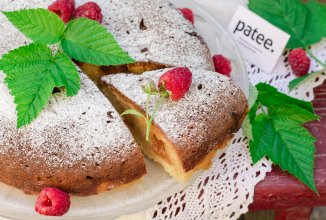 Творожный пирог с зефиром