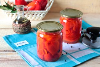 Сладкий перец в медовом маринаде