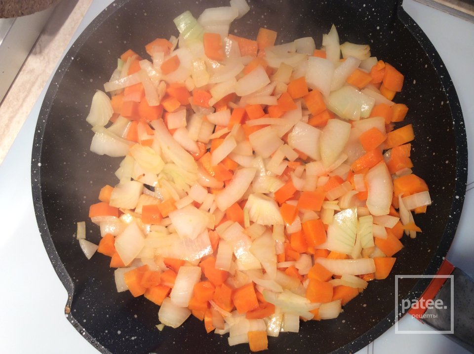 Суп из сушёных белых грибов с перловкой. - Шаг 6