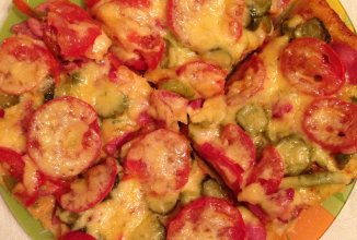 Пицца на скорую руку