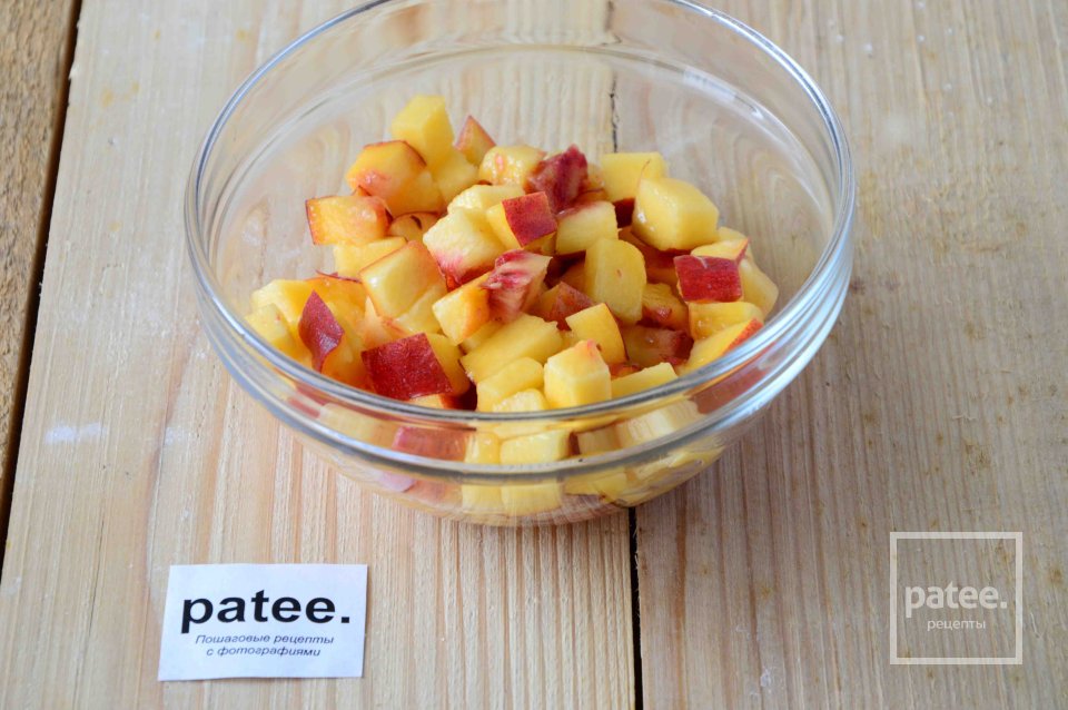 Яблочно-персиковый пирог - Шаг 8