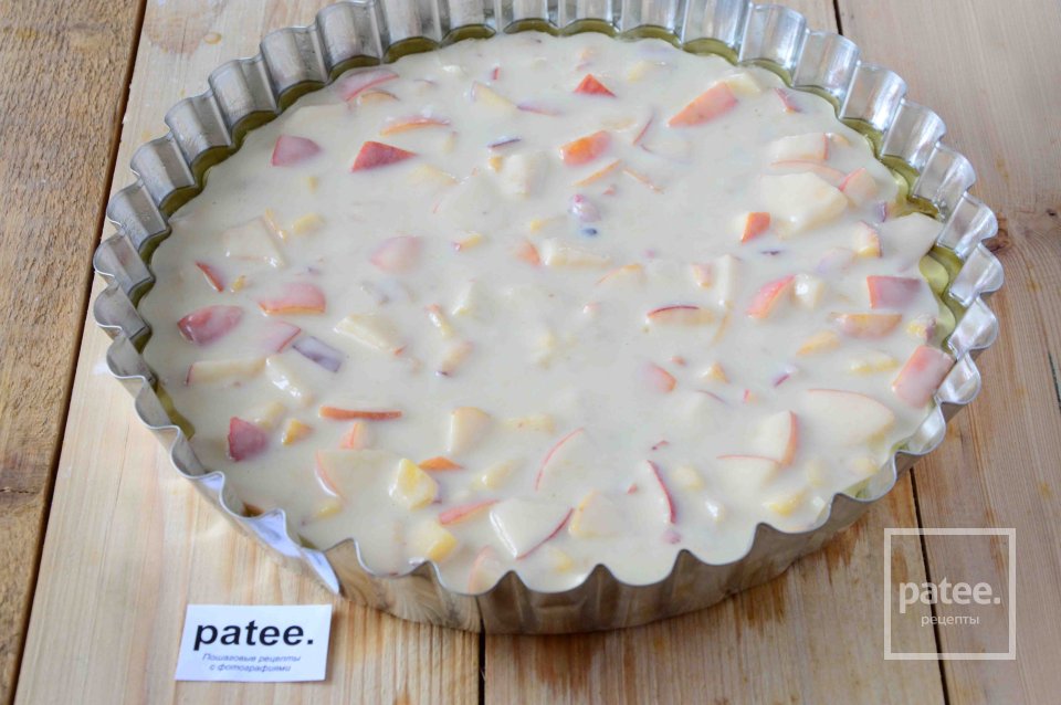 Яблочно-персиковый пирог - Шаг 11