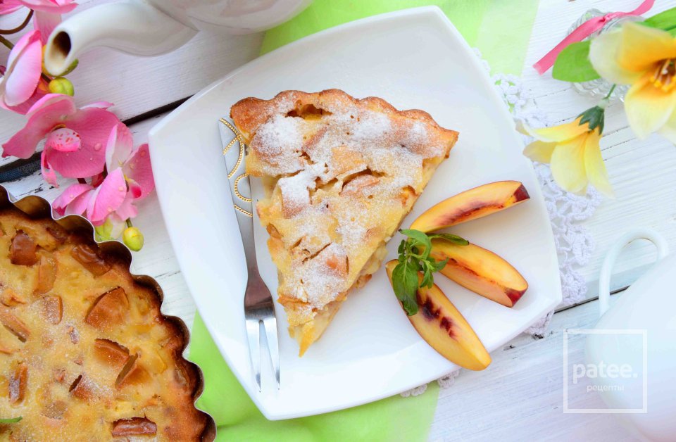 Яблочно-персиковый пирог - Шаг 13