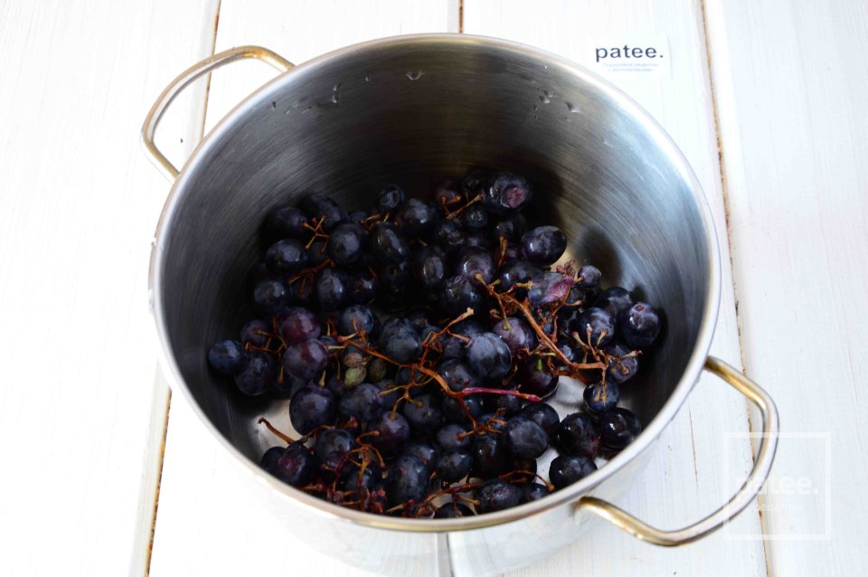 Компот из винограда - Шаг 2