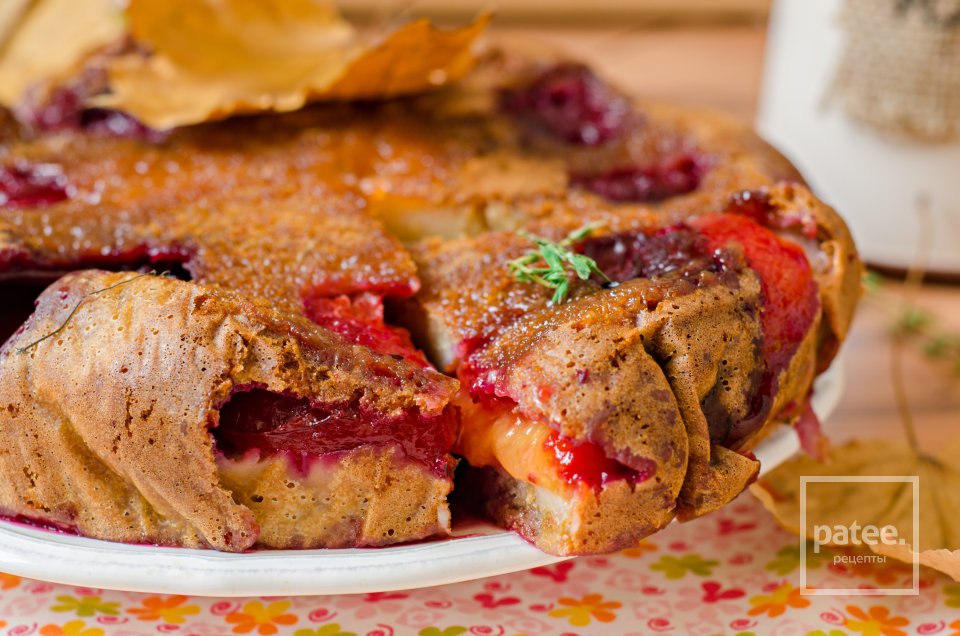 Сливовый пирог с тимьяном - Шаг 18