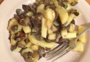 Картофель с грибами.