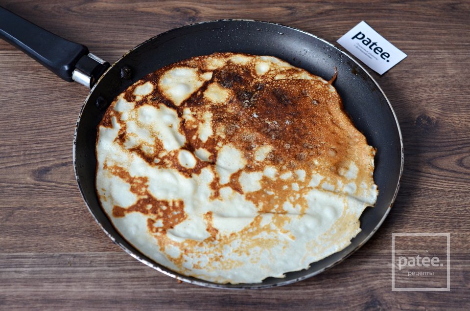 Творожные блины без муки - Шаг 9