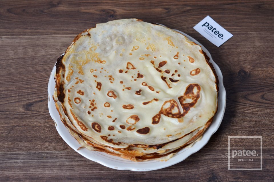 Творожные блины без муки - Шаг 10