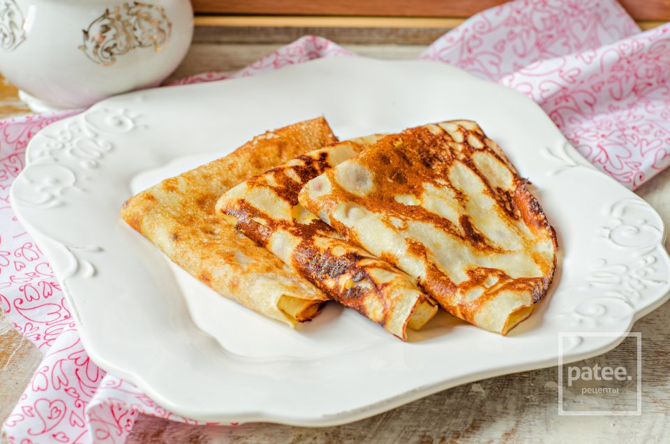 Творожные блины без муки - Шаг 12