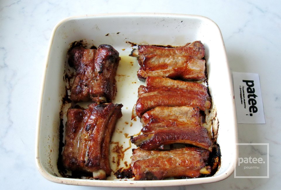 Свиные ребрышки запеченные в духовке - Шаг 12