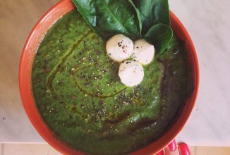 Летний крем-суп из брокколи