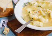 Куриный суп с галушками