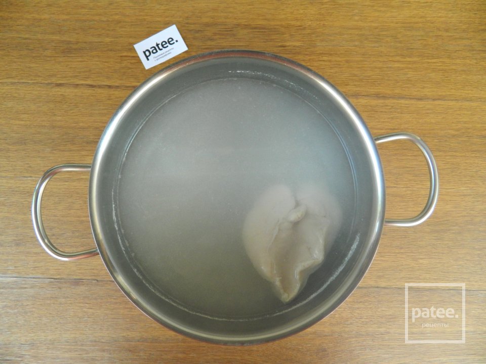 Куриный суп с галушками - Шаг 2