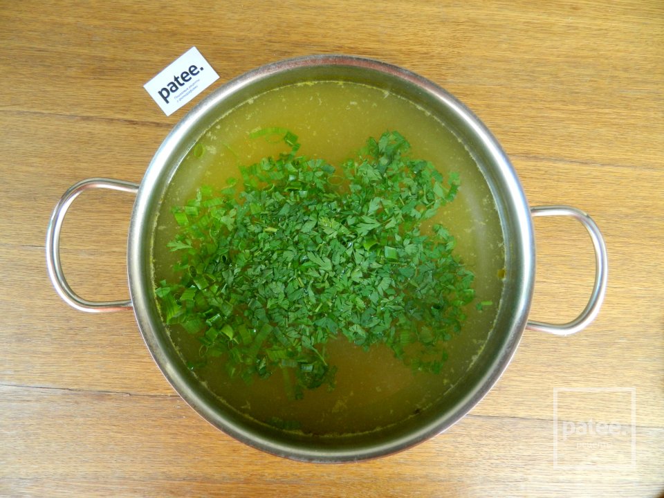 Куриный суп с галушками - Шаг 10