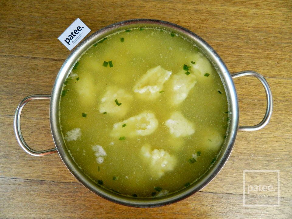 Куриный суп с галушками - Шаг 18