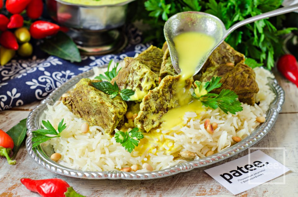 Мансеф с говядиной - Шаг 22