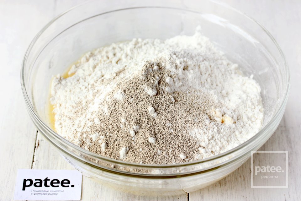 Пирог с белыми грибами - Шаг 4