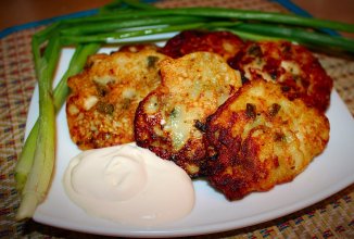 "Ленивые пирожки" / Лепешки с курицей