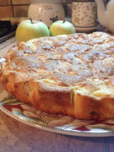 Шарлотка по-быстрому - Шаг 6