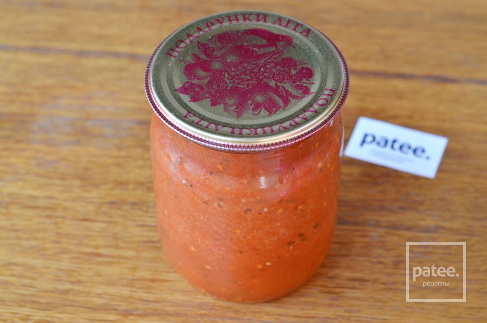 Томатный соус с базиликом - Шаг 10