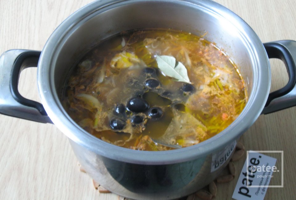 Солянка грибная - Шаг 16