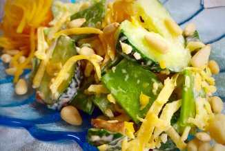 Салат с тыквой "Бархатный сезон"