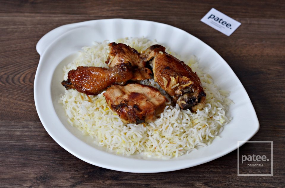 Рис с курицей по-азербайджански - Шаг 13