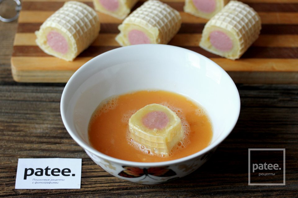 Сосиски в картофельном пюре - Шаг 10