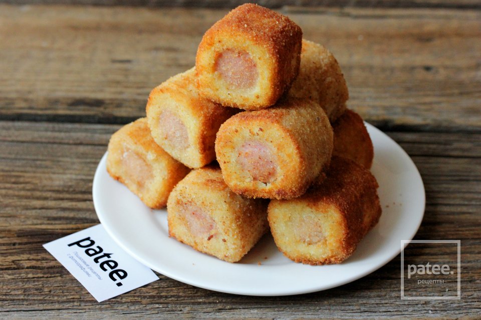 Сосиски в картофельном пюре - Шаг 12