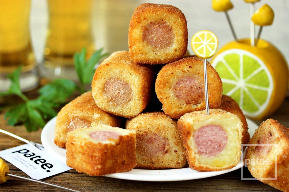 Сосиски в картофельном пюре - Шаг 13