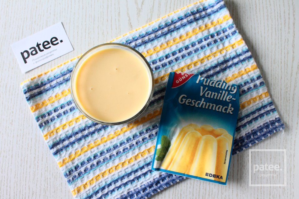 Яблочный пирог с пудинговым кремом - Шаг 5