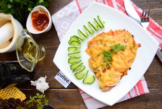 Тилапия под сырной корочкой