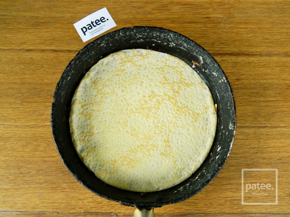 Блины на кипятке с молоком - Шаг 8