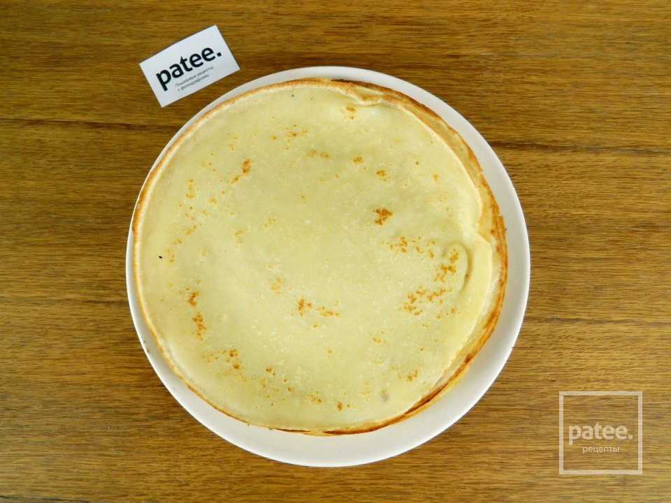 Блины на кипятке с молоком - Шаг 9