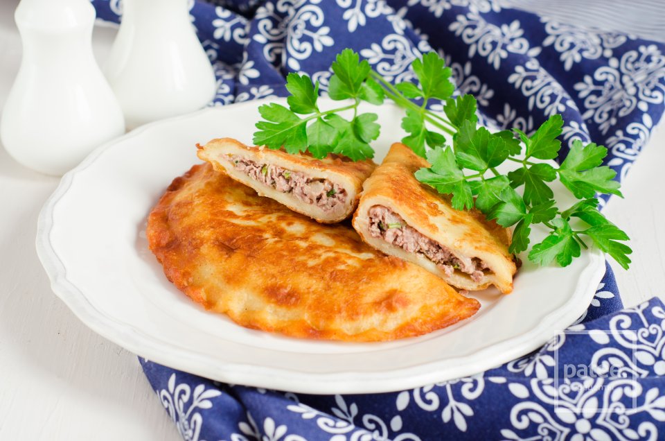 Чебуреки на заварном тесте - Шаг 22