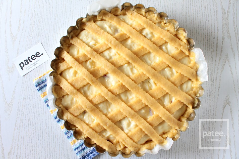 Яблочный пирог с пудинговым кремом - Шаг 10